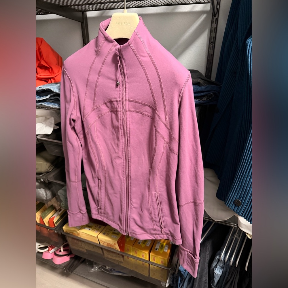 lululemon athletica Purple Zip-Up Utility Jacket